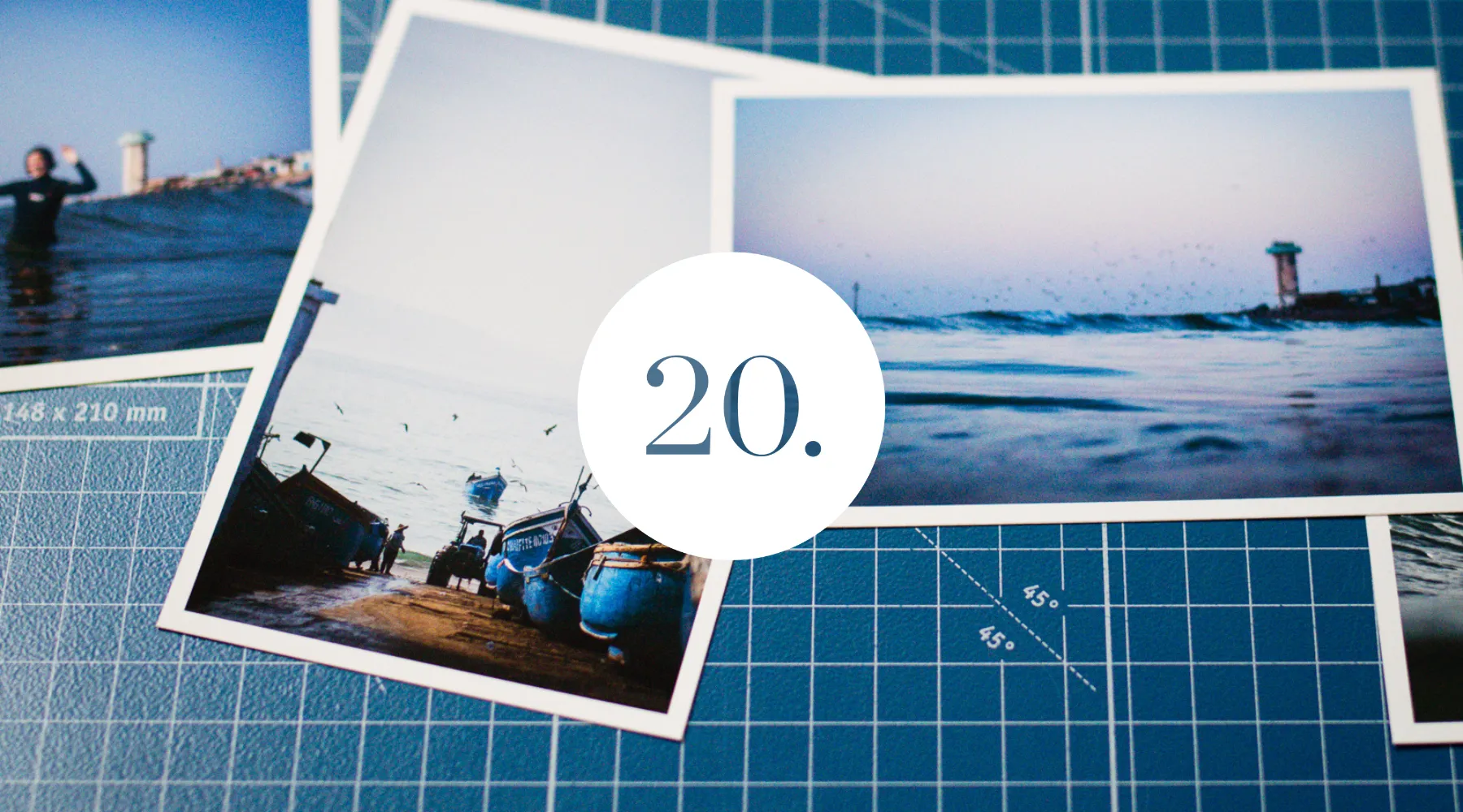 A digital set of curated photographs